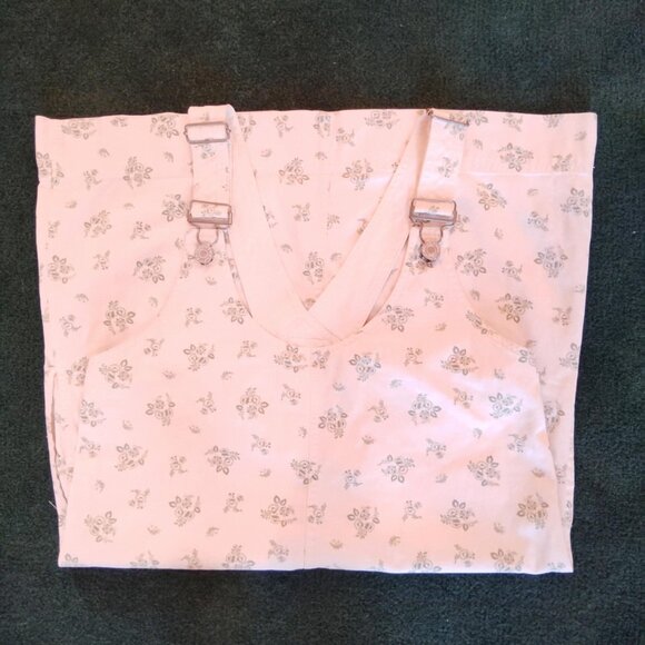 Esprit Overall Mini Bib / Jumper Dress Vintage 1983 Size Medium - Picture 8 of 10